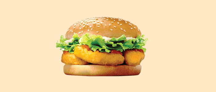 Oriental Burger  Plain 